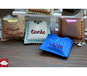 ITH Stickserie - Mini Hüllen mit Sprüchen